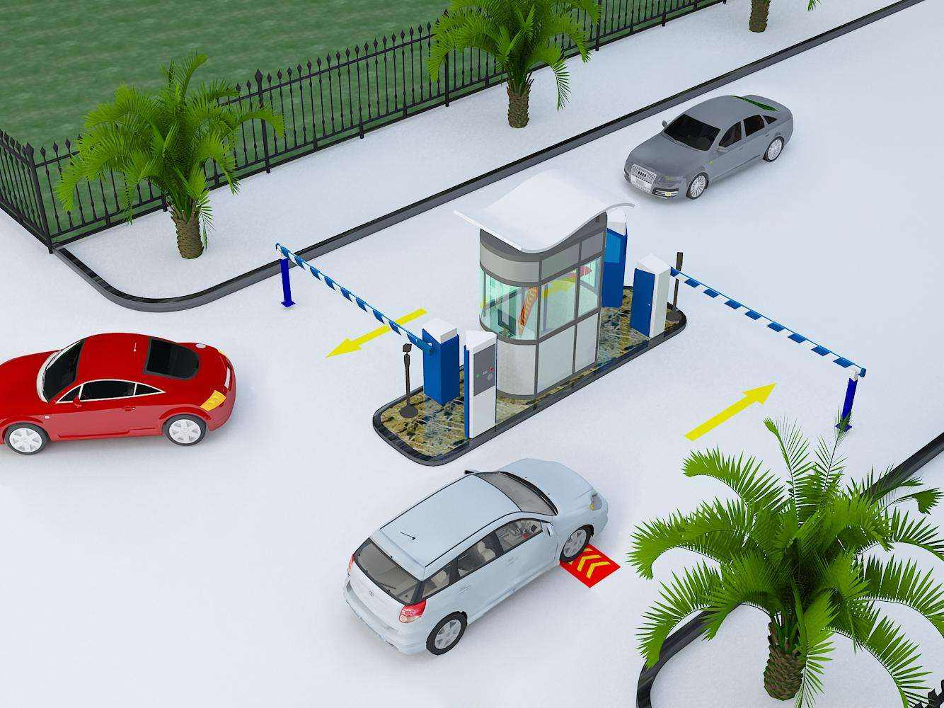 智能大厦停车场感应卡智能系统设计